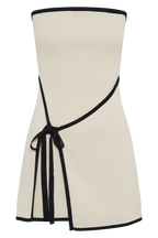Mewena™ - Strapless gebreide mini-jurk