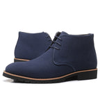 Fokas - Leren schoenen voor mannen van rundsuèdeleer