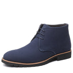 Fokas - Leren schoenen voor mannen van rundsuèdeleer