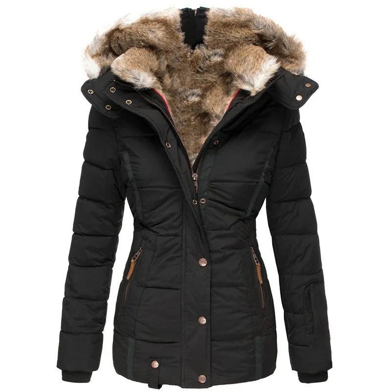 Winterjas Dames Met Warme Vulling En Comfort Pasvorm - Winterjas Dames
