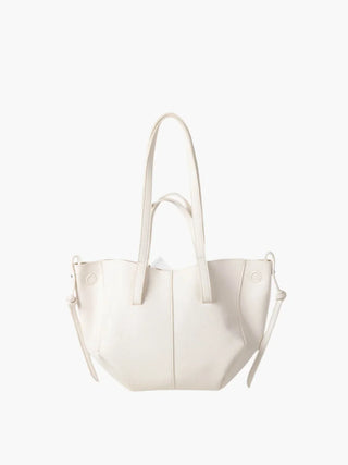 Klassieke Dubbele Handvat Nepleren Tas voor Dames met Hand- en Schouderopties Trendy en Modebewuste Handtassen voor Dagelijks Gebruik