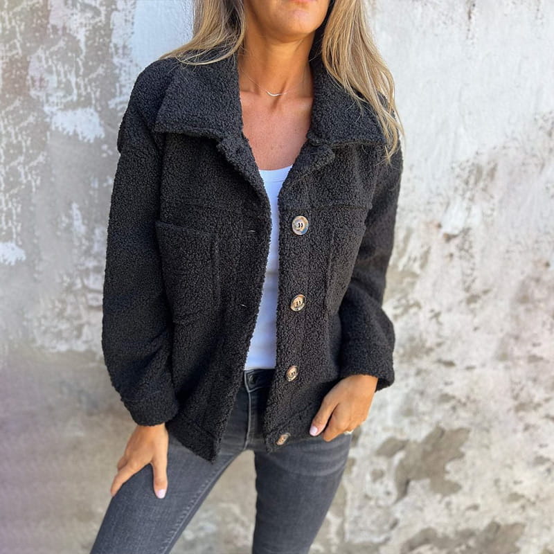 Elegante Vrouwelijke Blazer Jas Voor Zakelijke En Casual Gelegenheden Met Nauwsluitende Pasvorm