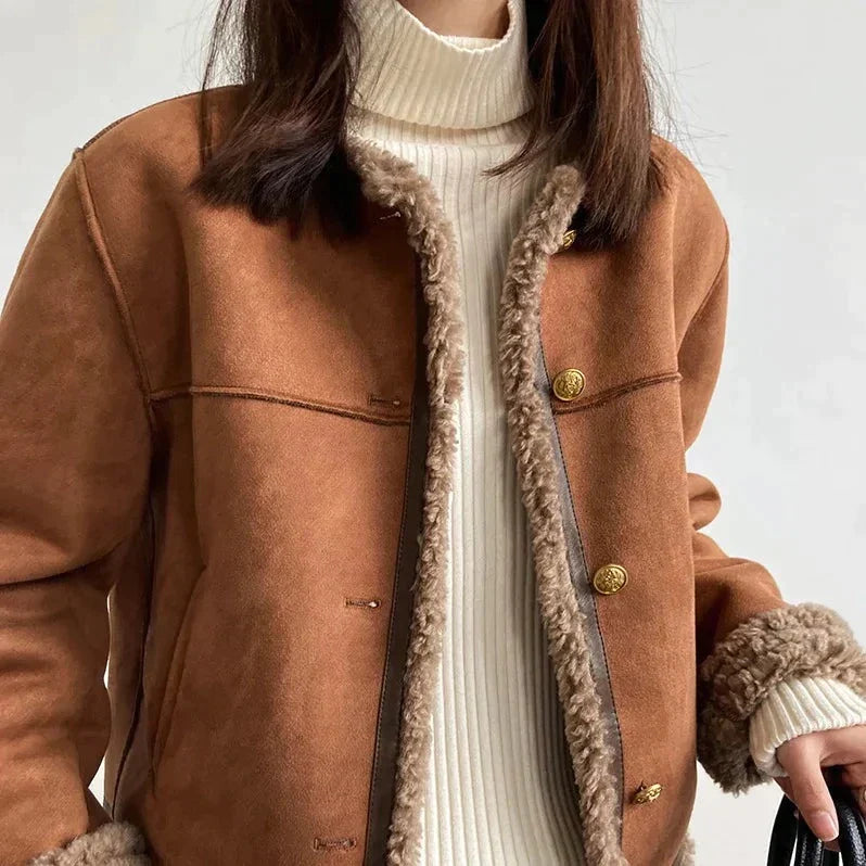 Dames Fleece Jas Weelderige Comfort Fleece - Tussenjas