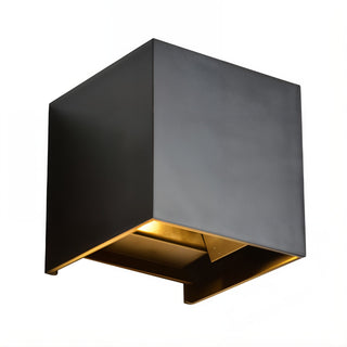 LumiSensor I Waterdichte Wandlamp met Verstelbare Stralingshoek – Zwart/wit