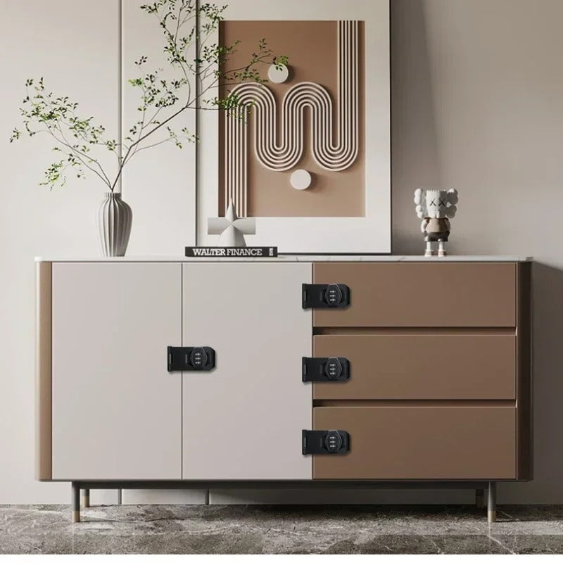 Sleutelloos Combinatieslot Zinklegering Behuizing