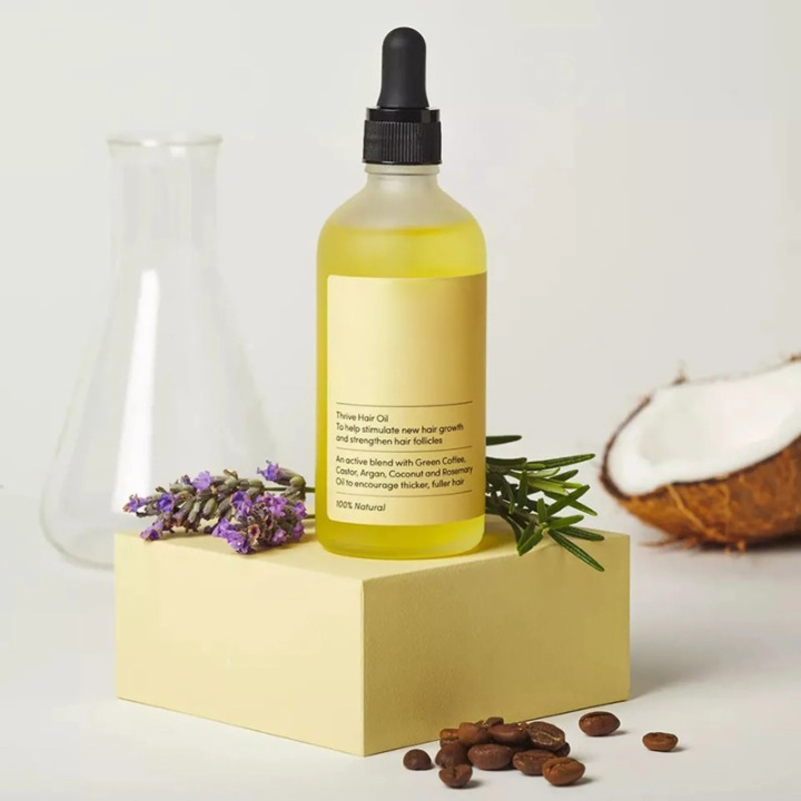 Veganic Haargroei Olie | 100% natuurlijk serum | Castor | Argan | Kokos