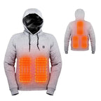 Hoodies USB Verwarming Lichte Capuchon Sweatshirt Jas