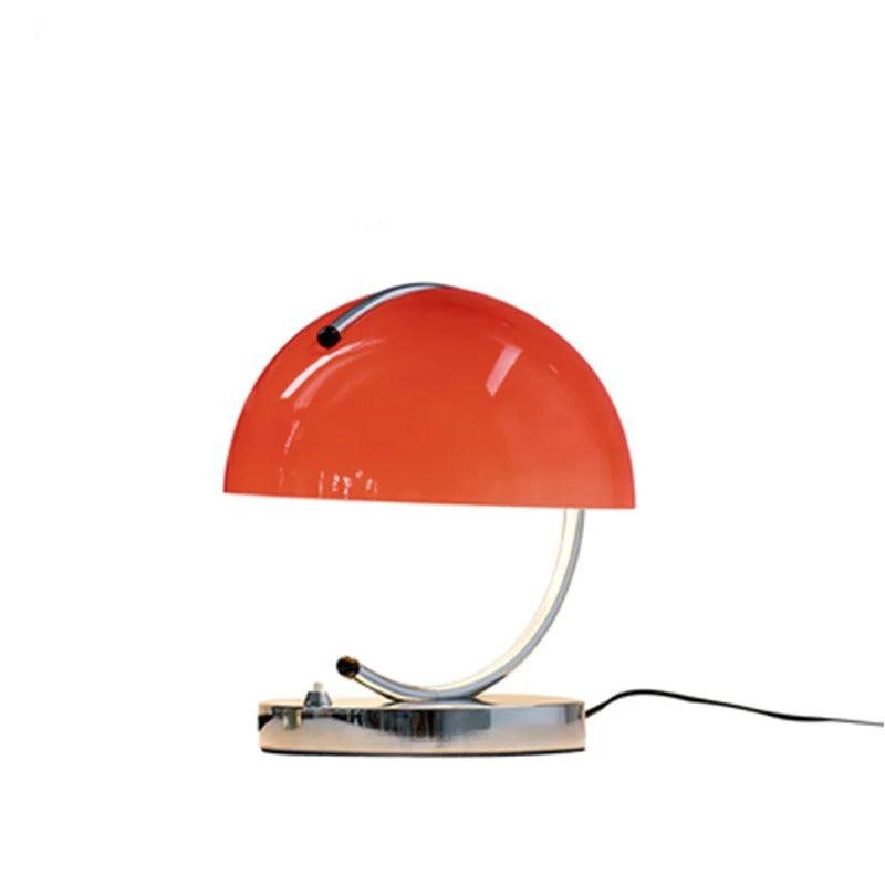 Glazen Bureaulamp Paddenstoelvormige Design Verlichting