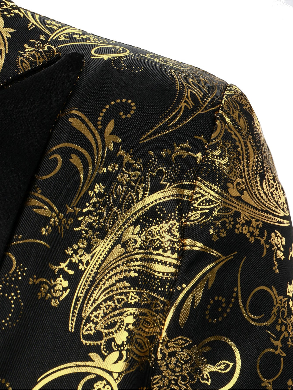 Nikolaou - Feestelijke paisley blazer