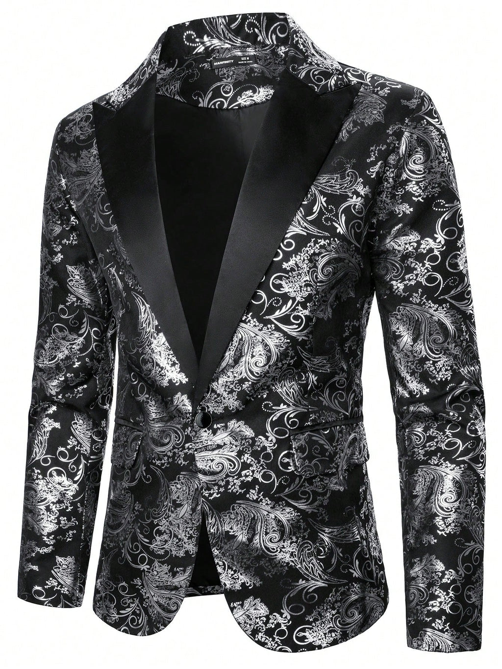 Nikolaou - Feestelijke paisley blazer