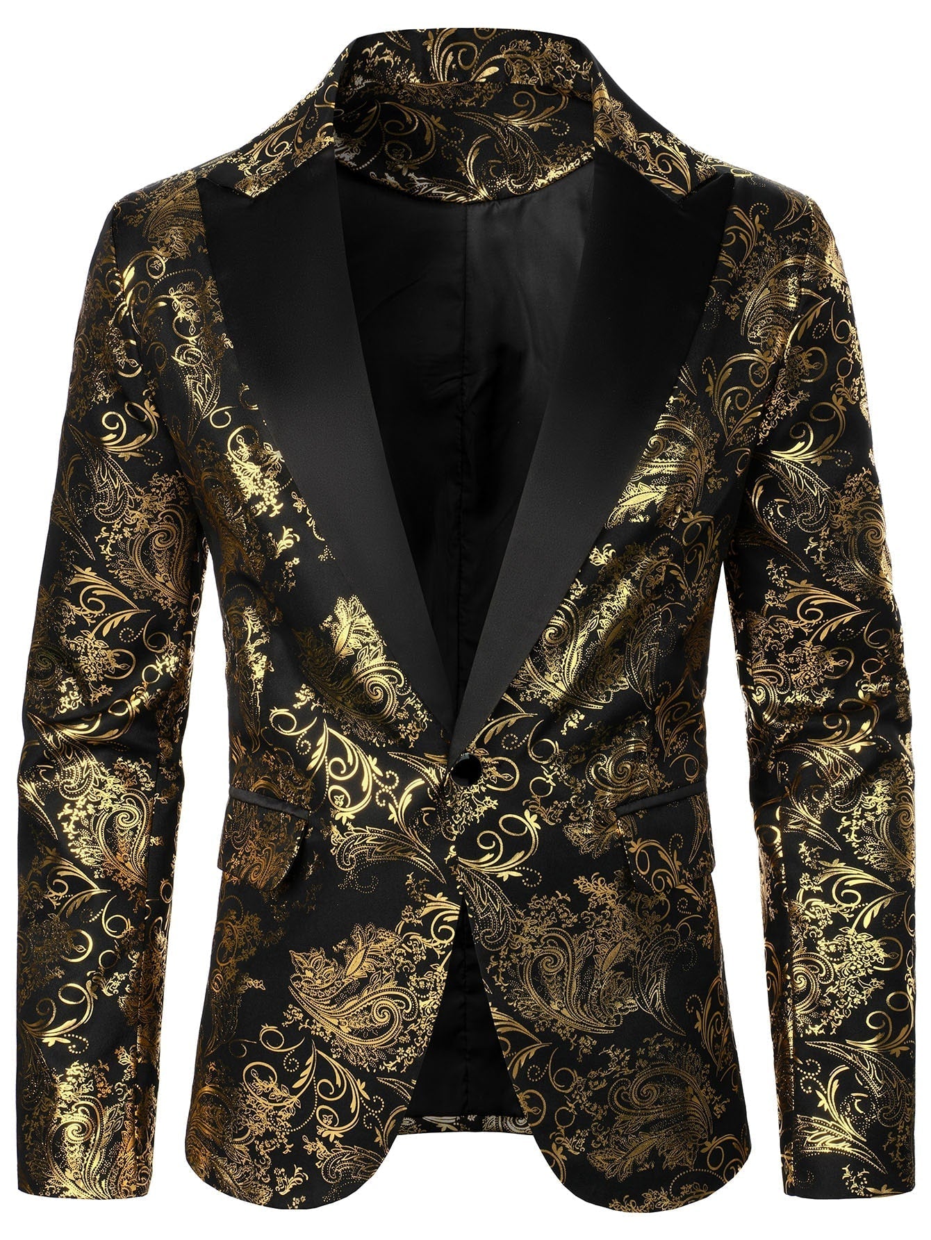 Nikolaou - Feestelijke paisley blazer