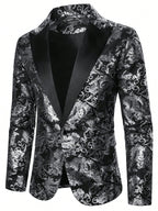 Nikolaou - Feestelijke paisley blazer
