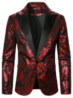Nikolaou - Feestelijke paisley blazer