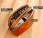 Retro leren crossbodytas™ | Stijlvolle schoudertas