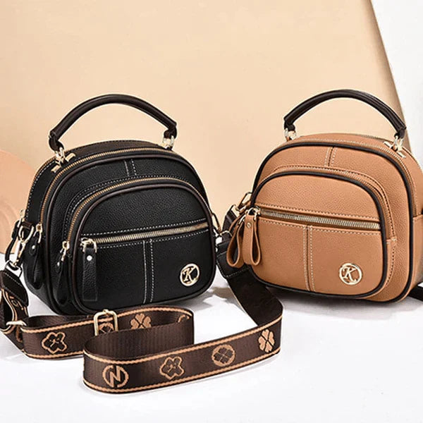 Klassieke leren crossbodytas™ | Stijlvolle schoudertas