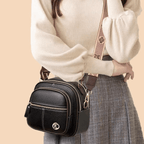 Klassieke leren crossbodytas™ | Stijlvolle schoudertas