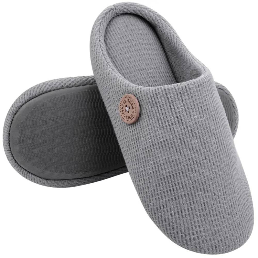 Traagschuim Comfort Slippers voor Dames en Heren met Antislip Zool en Ademend Ontwerp Voor Binnenshuis Gebruik