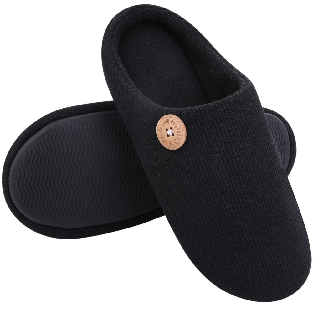Traagschuim Comfort Slippers voor Dames en Heren met Antislip Zool en Ademend Ontwerp Voor Binnenshuis Gebruik