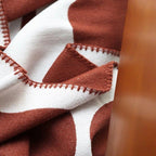 BohoWarm – Luxe Boheemse Woondeken met Modern Abstract Ontwerp