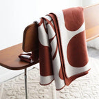 BohoWarm – Luxe Boheemse Woondeken met Modern Abstract Ontwerp