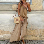Alessia Mouwloos Maxikleed