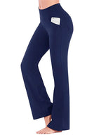 Amethist Flared Pants met Hoge Taille