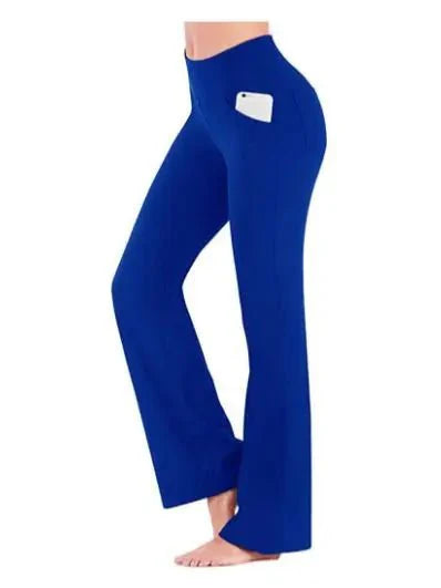Amethist Flared Pants met Hoge Taille