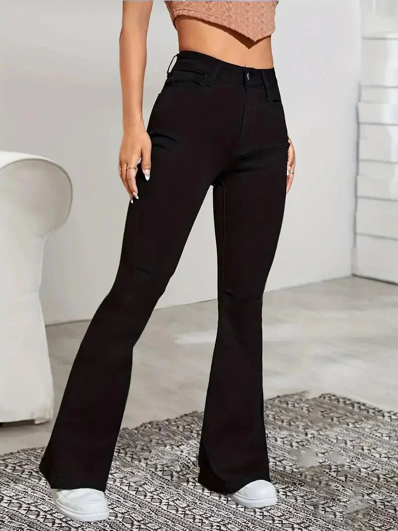 Arlys Hoge Taille Rechte Jeans