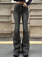 Arlys Hoge Taille Rechte Jeans