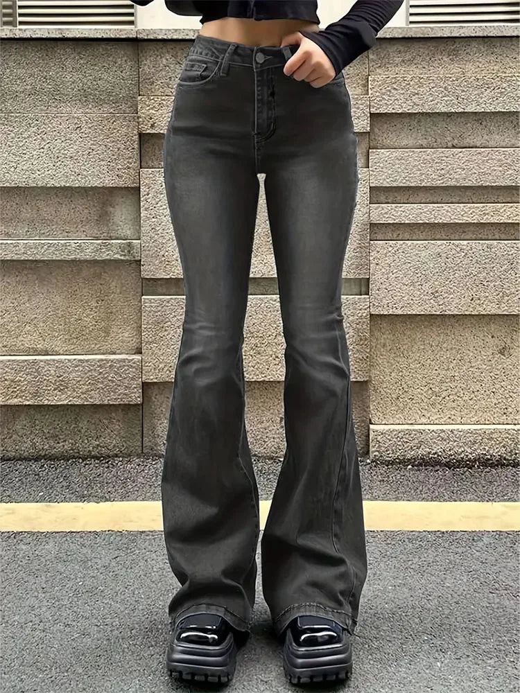 Arlys Hoge Taille Rechte Jeans