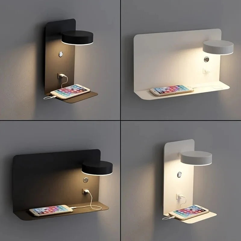 Blazara Wandlamp met USB-oplaadpoort