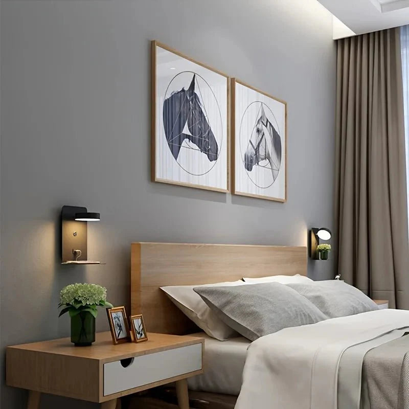 Blazara Wandlamp met USB-oplaadpoort