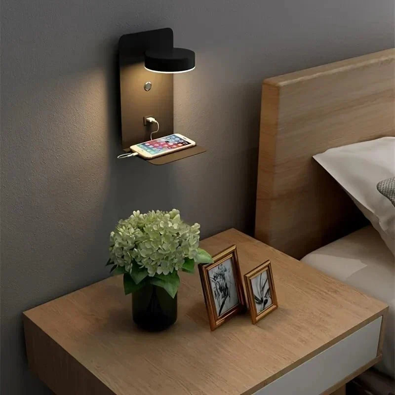 Blazara Wandlamp met USB-oplaadpoort