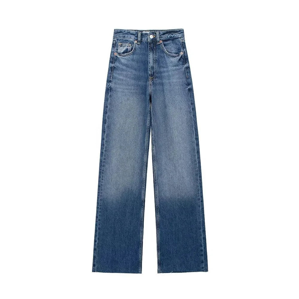 Blytthe-Jeans met rechte pijpen