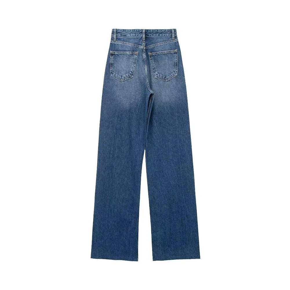 Blytthe-Jeans met rechte pijpen