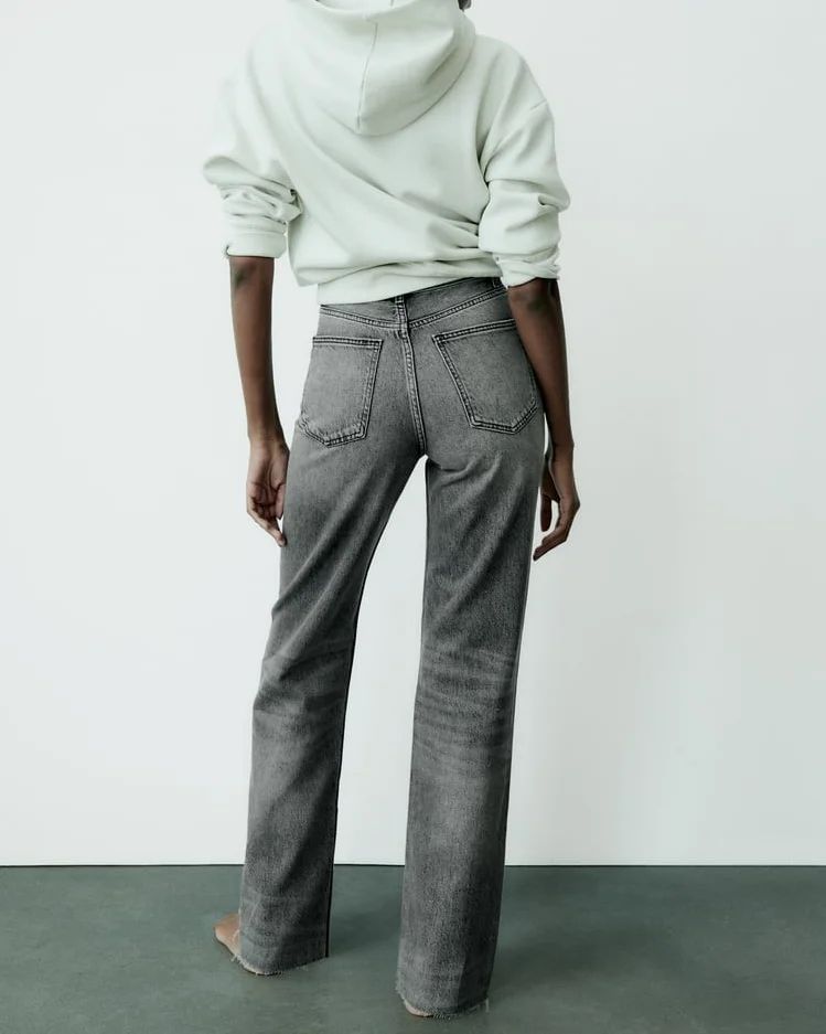 Blytthe-Jeans met rechte pijpen