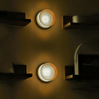Cristallin Moderne Ronde Wandlamp