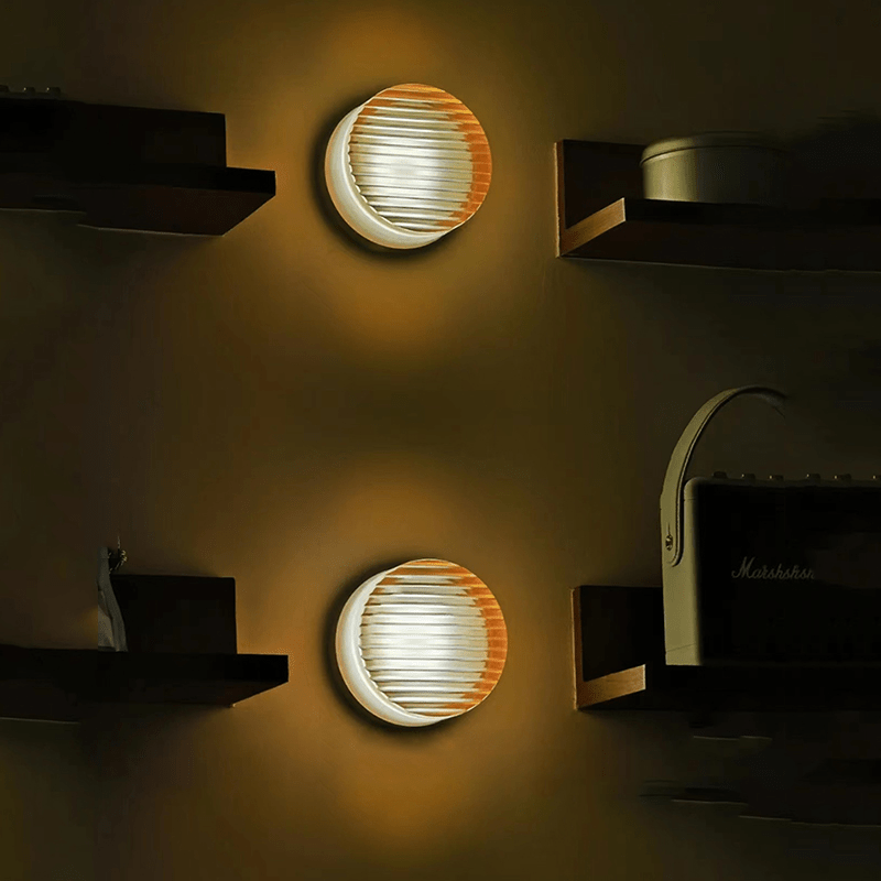 Cristallin Moderne Ronde Wandlamp