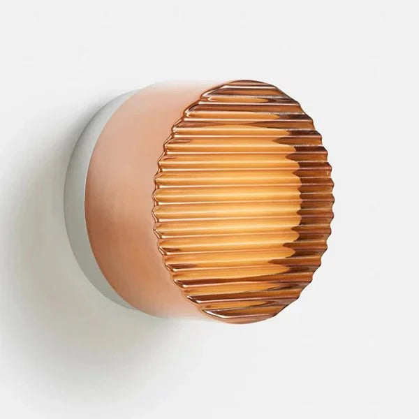 Cristallin Moderne Ronde Wandlamp