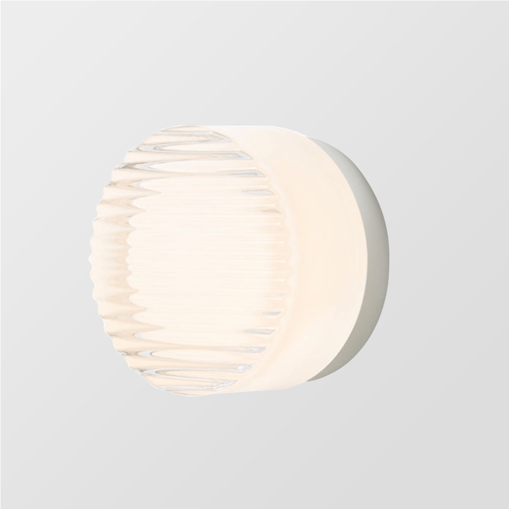 Cristallin Moderne Ronde Wandlamp