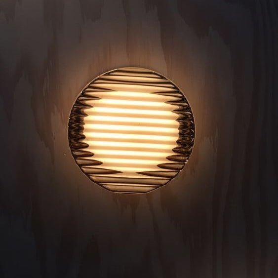 Cristallin Moderne Ronde Wandlamp