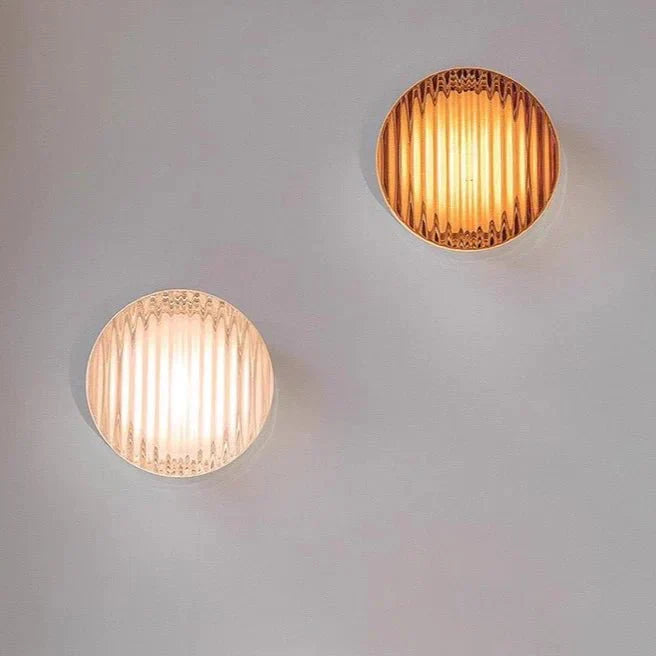 Cristallin Moderne Ronde Wandlamp