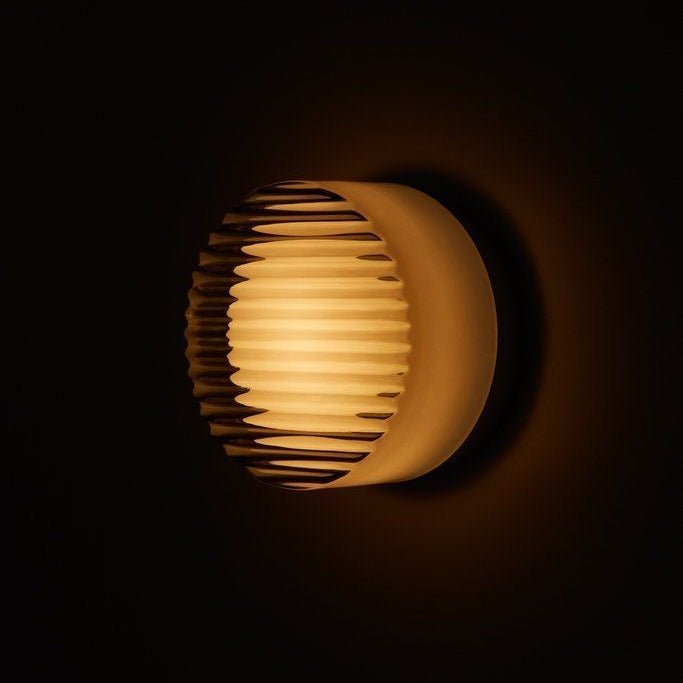Cristallin Moderne Ronde Wandlamp