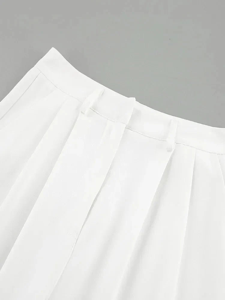 Eunice Klassieke Broek met Wijd Been
