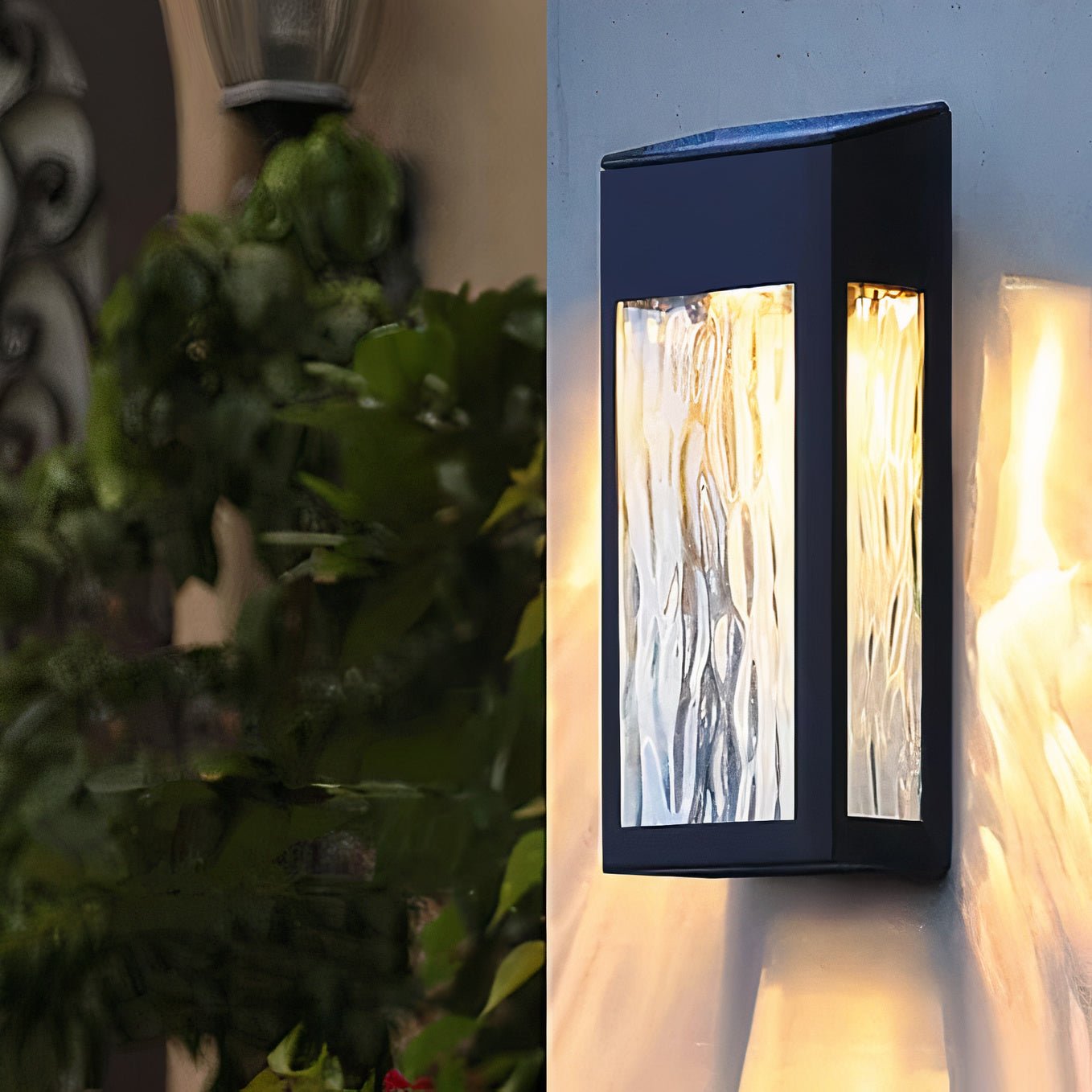 ForestFlicker Solar-Wandlamp voor buiten