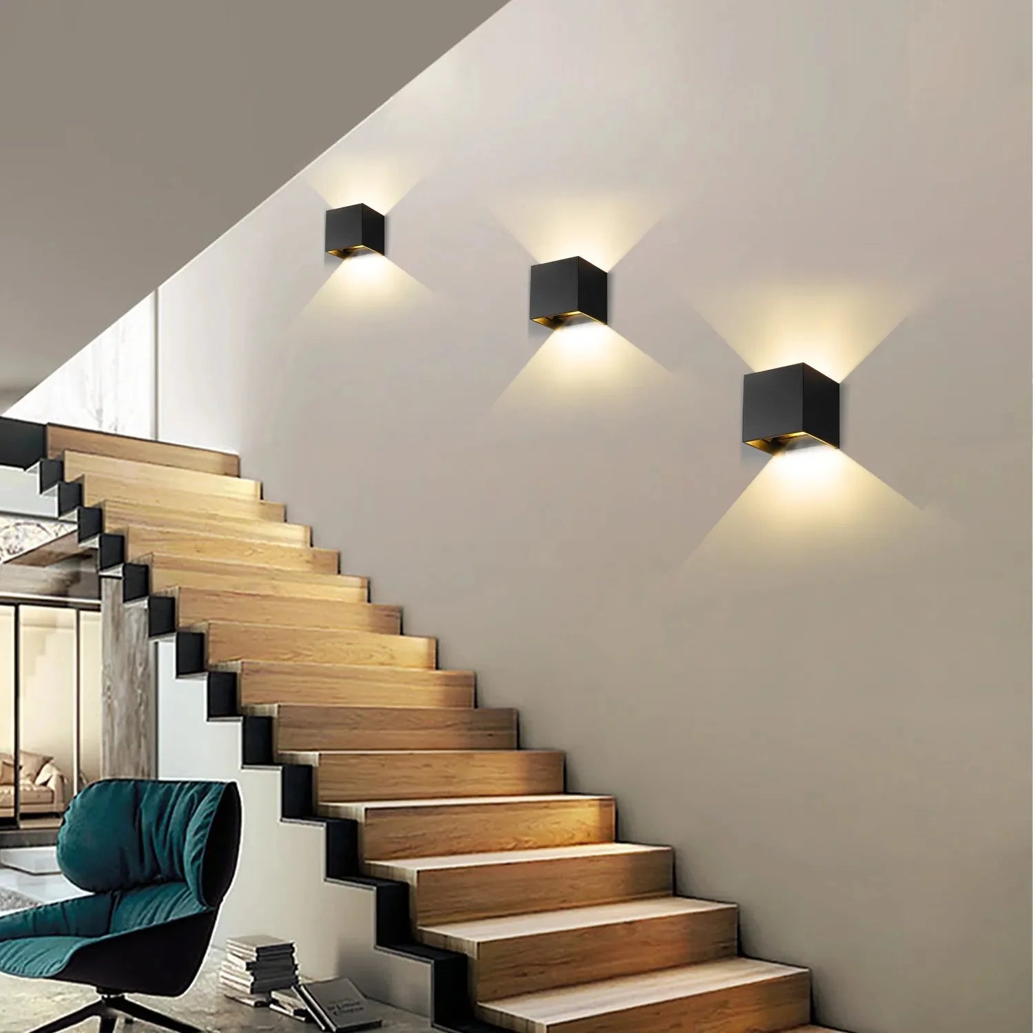 Glow Cube-Wandlamp