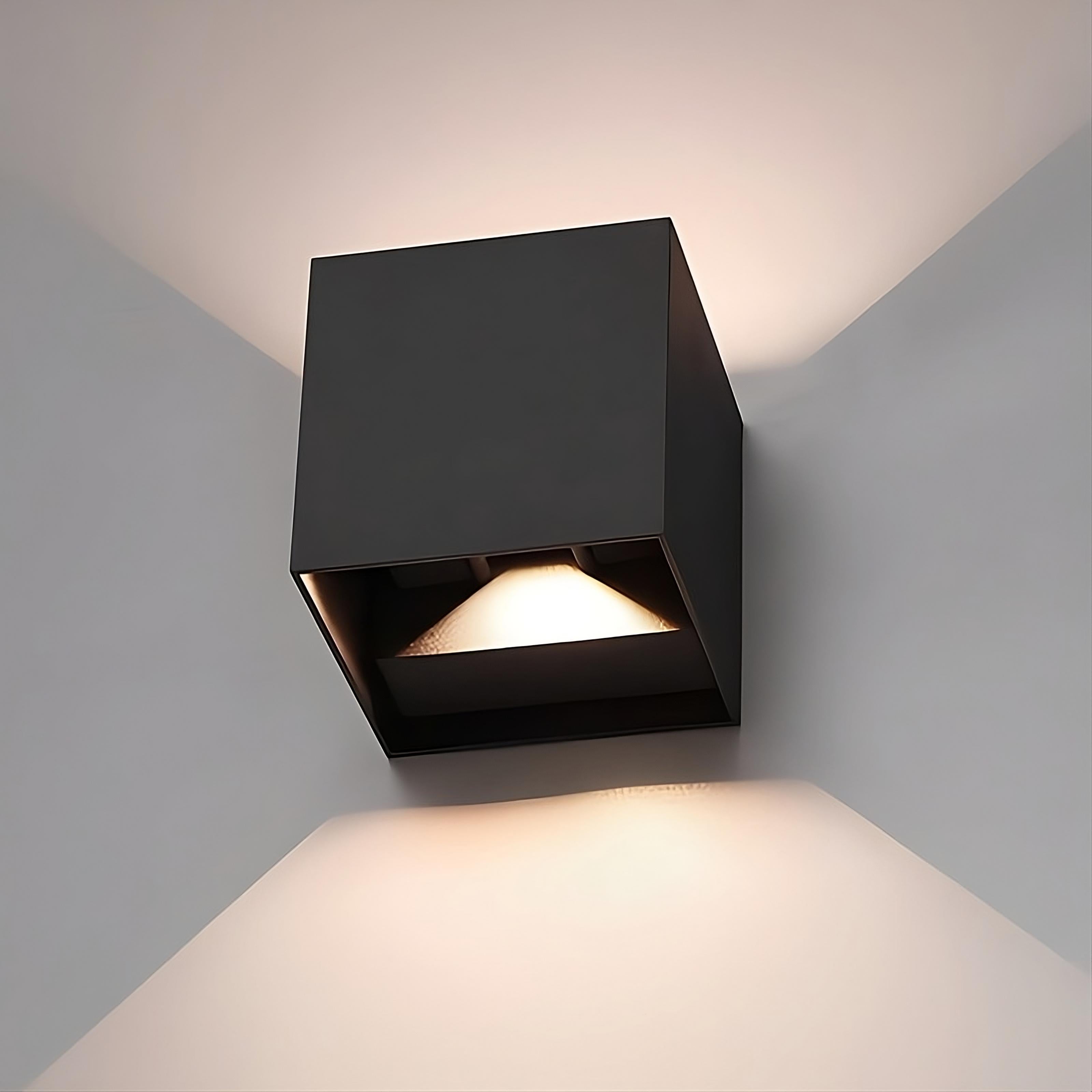 Glow Cube-Wandlamp