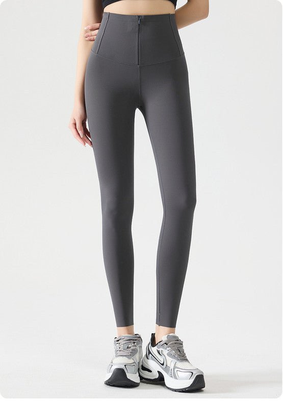 Gudrun Hoge Taille Leggings met Rits