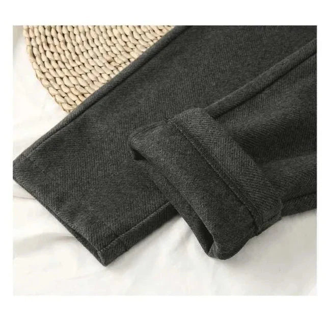 Halley Tweed-broek met Hoge Taille