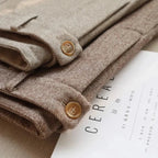 Halley Tweed-broek met Hoge Taille